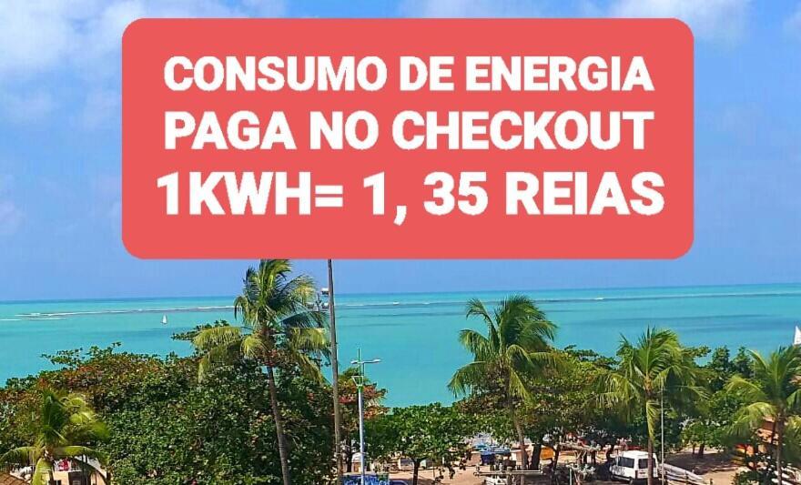 Na Beira Mar De Pajucara - Edificio Neo 2 - Apartamento Com 02 Quartos - Tem Varanda- Vista Lateral Do Mar - Avenida Doutor Antonio Gouveia 1081- Consumo Eletrico E Pago No Ckeck-Out 1Kwh E 1,35 Reias Maceio  Exterior photo